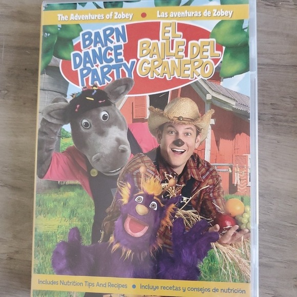 Set Of 2 Dvds The Adventures Of Zobey: Barn Dance Party And Jungle Jive - Picture 2 of 5